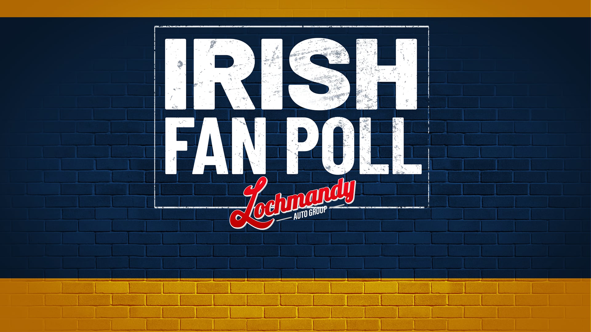Notre Dame Fans Name Michigan Top Rival, Poll Finds
