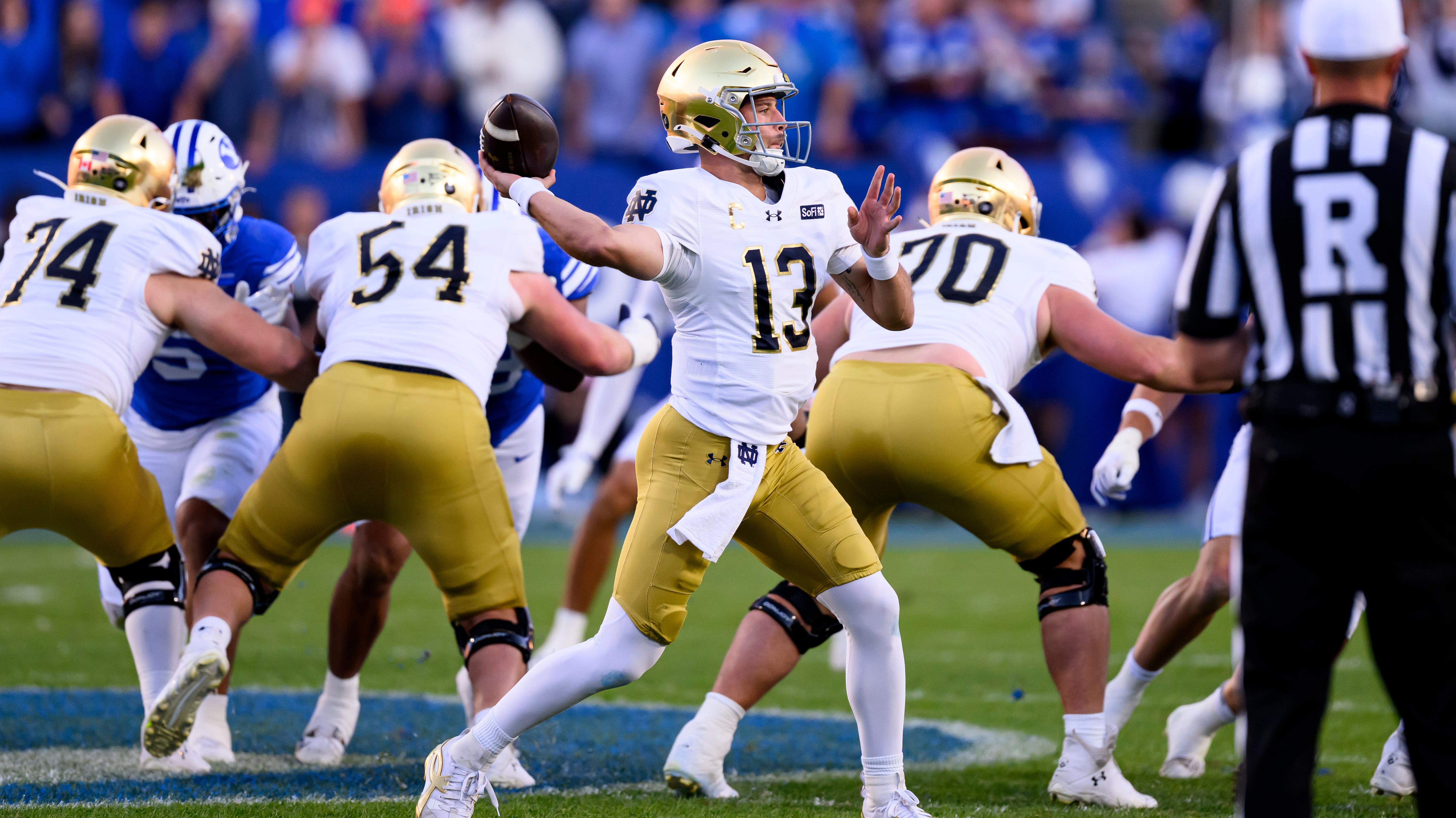 Notre Dame Falls to BYU 28-24 Ahead of Bye Week