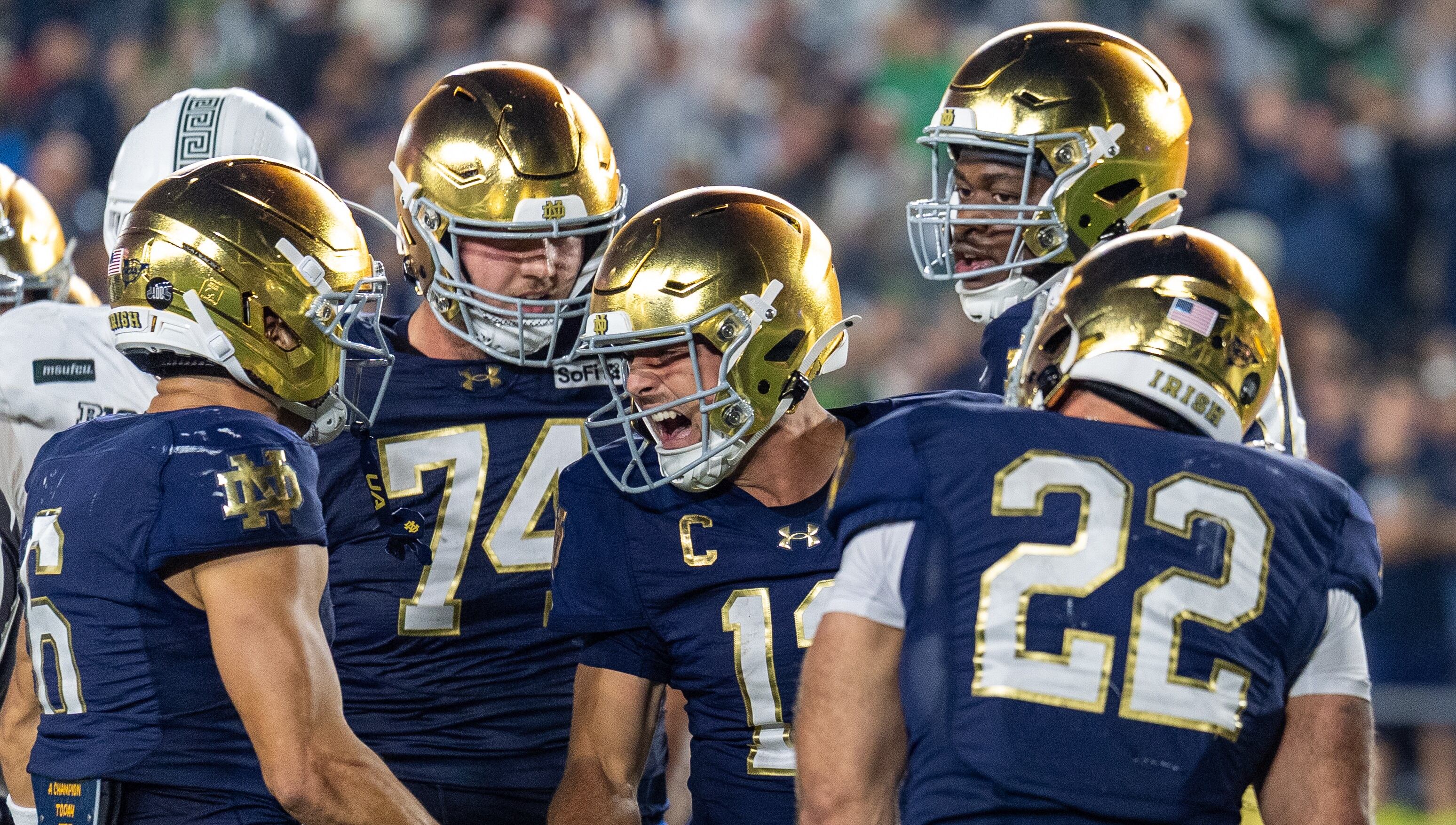 No. 3 Notre Dame Prepares for Road Test Against Purdue, Focus on Accountability