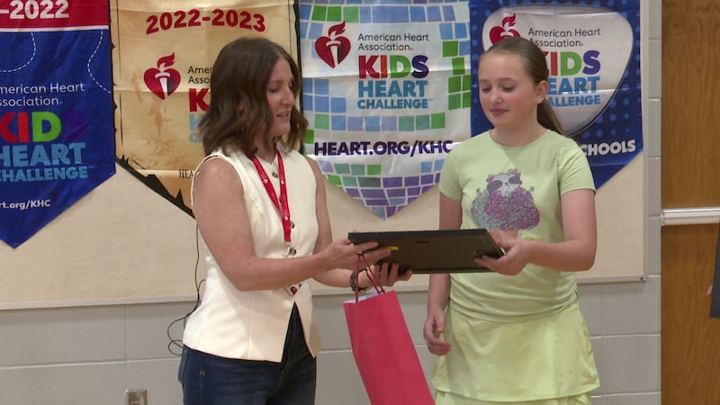 Bridegroon was recognized for her quick action that helped save her father's life last January.