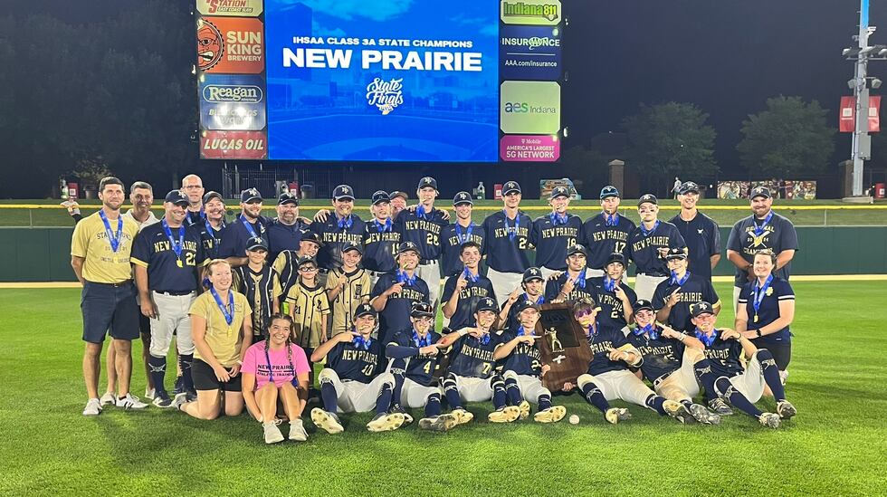 New Prairie wins firstever state championship in baseball