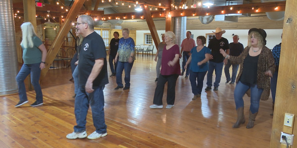 Line Dance Exercise Class Beginner line dancing classes get underway at Southgate Crossing
