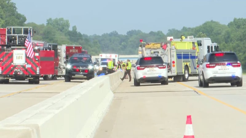 This is happening near the Goshen exit, which is Exit 33.