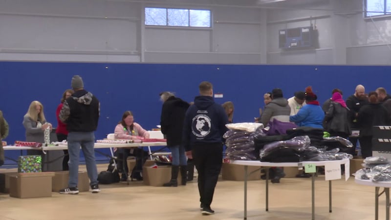 Image from Lifeline Christmas event in Elkhart.