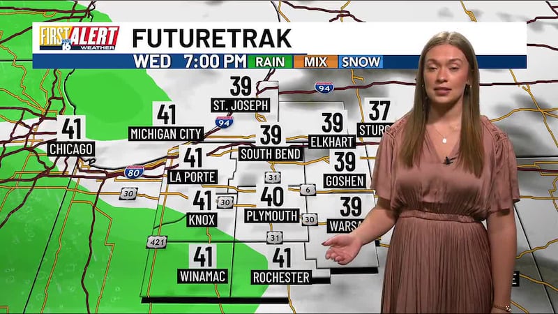 Christmas Eve & Day highs in the 40s; 50s by Friday