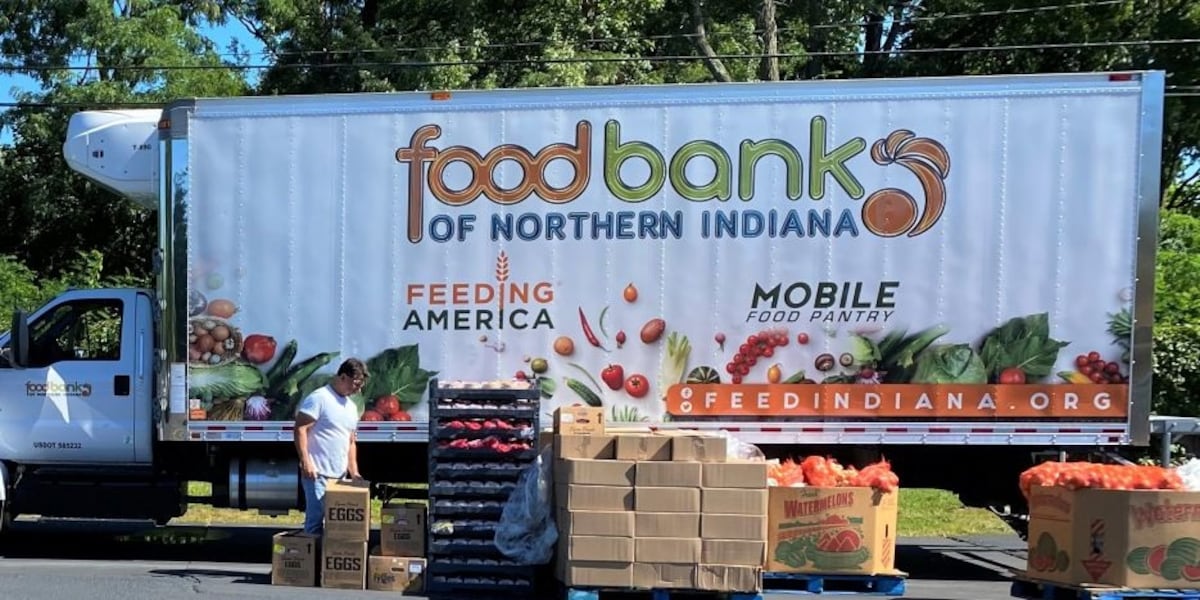 Food Bank of Northern Indiana announces mobile distribution sites for April