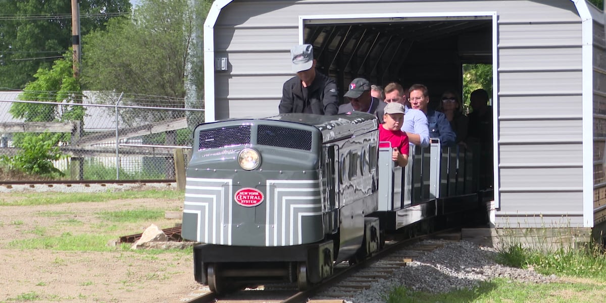 Lark Ranch Train Rides Elkhart railroad museum revitalizes historic amusement train ride