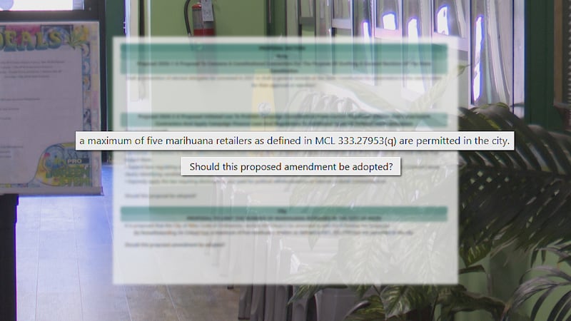The proposed amendment would limit the number of marijuana retailers allowed in the city.