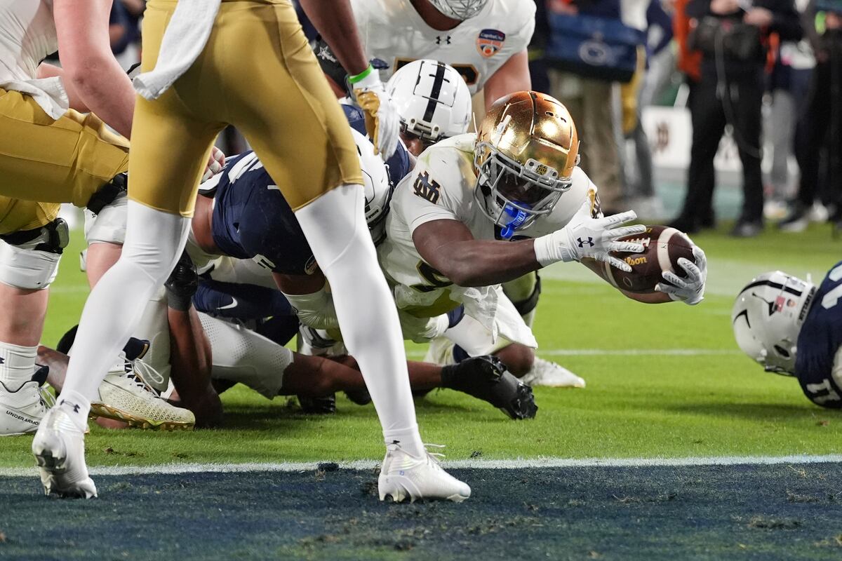 Notre Dame defeats Penn State 2724, advances to national championship