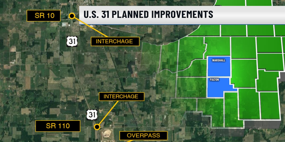 Improvements in the works along northern corridor of US-31