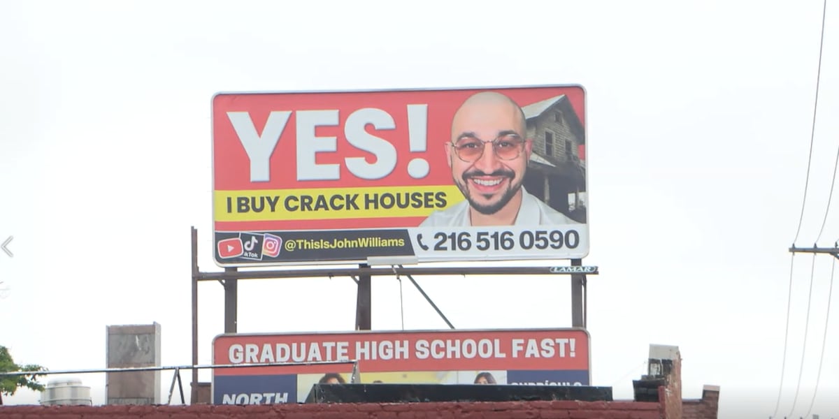 ‘I buy crack houses’: Investor stands by controversial billboards