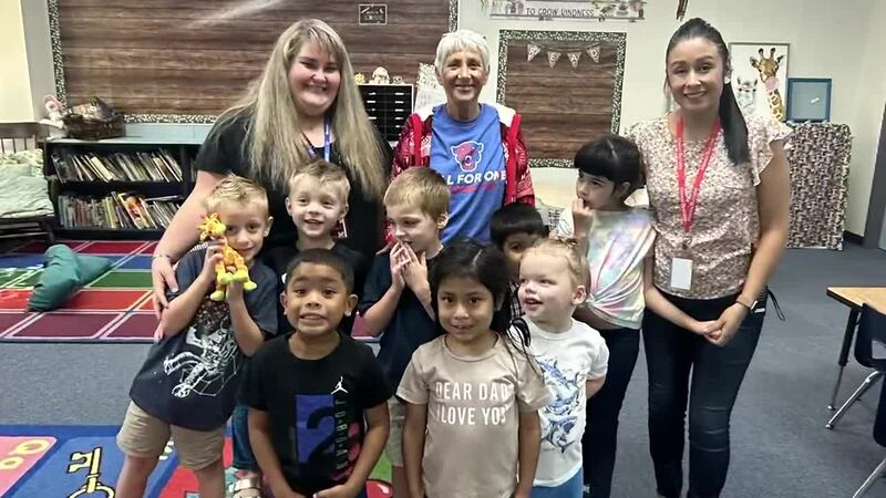 Isabel Navarro, 35, is in the first weeks of her new job as a teacher’s assistant at Spring...