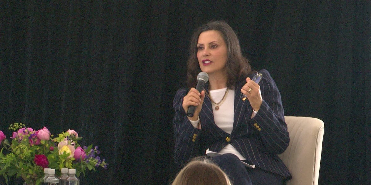 Michigan Gov. Gretchen Whitmer talks tariffs, economy during visit to Niles