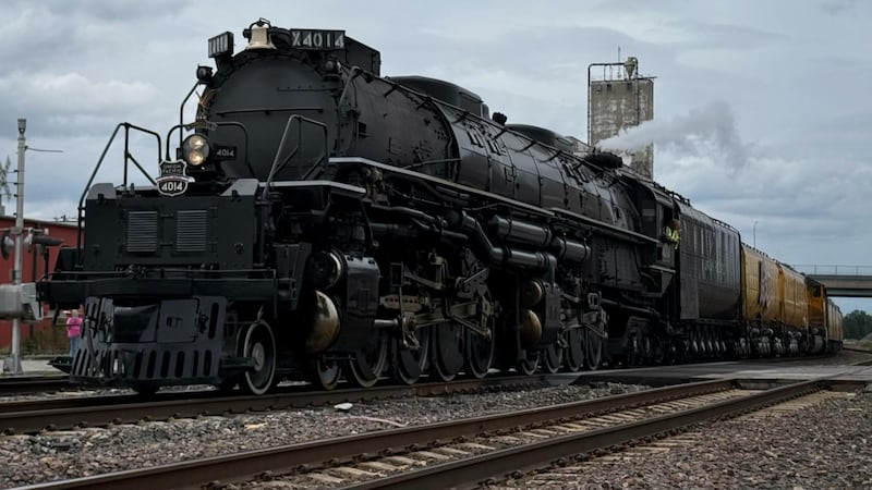 Historic Big Boy steam locomotive