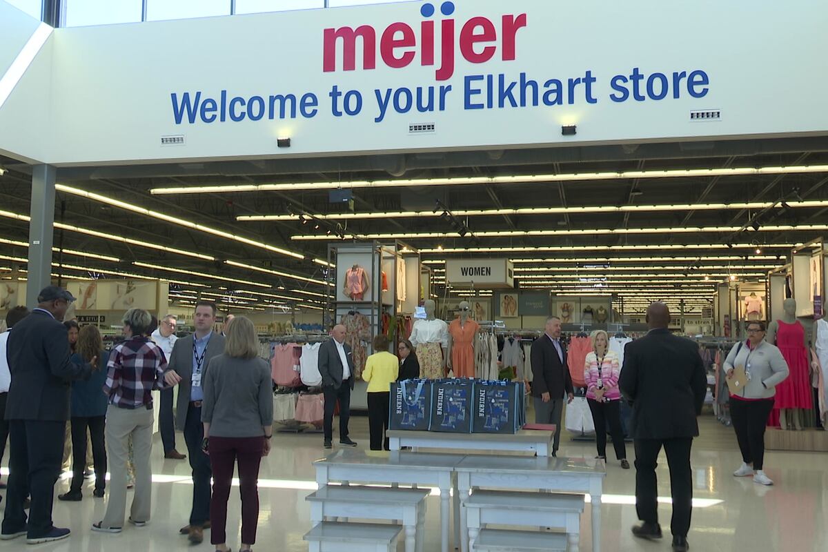 A sneak peek inside the new Meijer supercenter in Elkhart