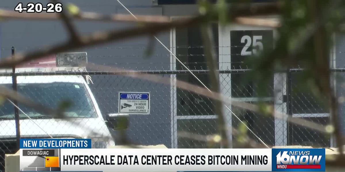 La minería de Bitcoin se detiene en la instalación de Dowagiac, el sitio planea convertirse en un centro de datos de IA