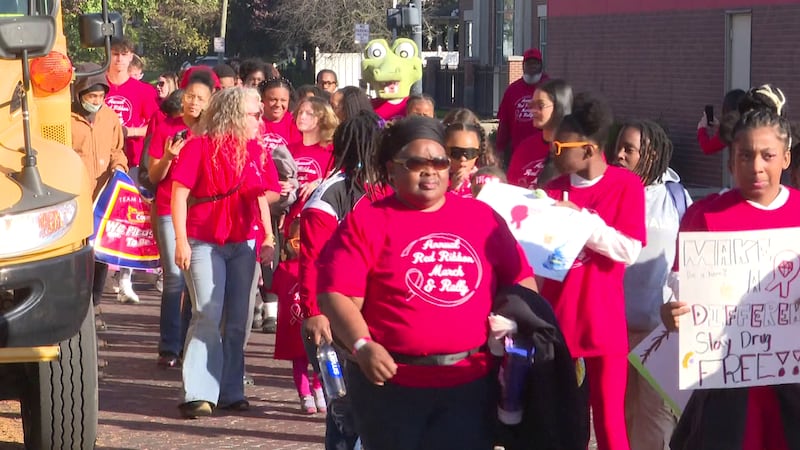 South Bend community participates in 36th annual Red Ribbon March