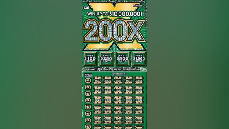 A California woman is $10 million richer thanks to an accidental button push at a lottery...