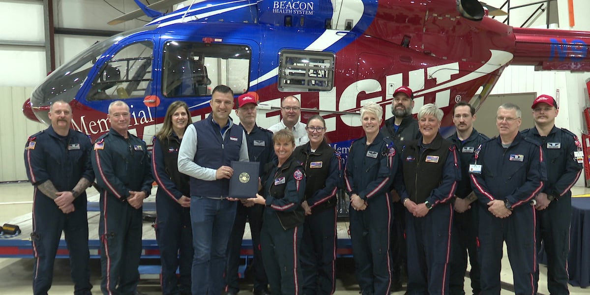 Medflight 6 Rep. Rudy Yakym recognizes Memorial MedFlight’s 20 years of service