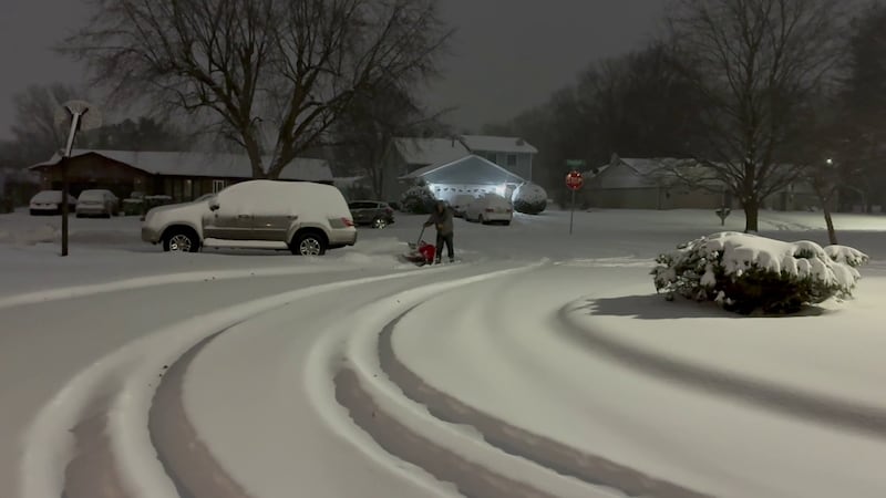 It’s important to bundle up with a hat, gloves and water-resistant boots.