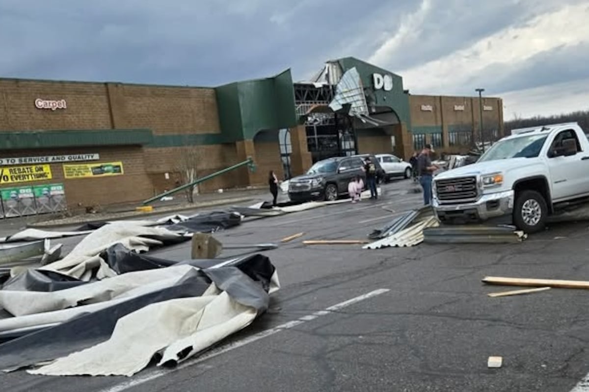 Two Rivers Torando Tornado Damage in Three Rivers