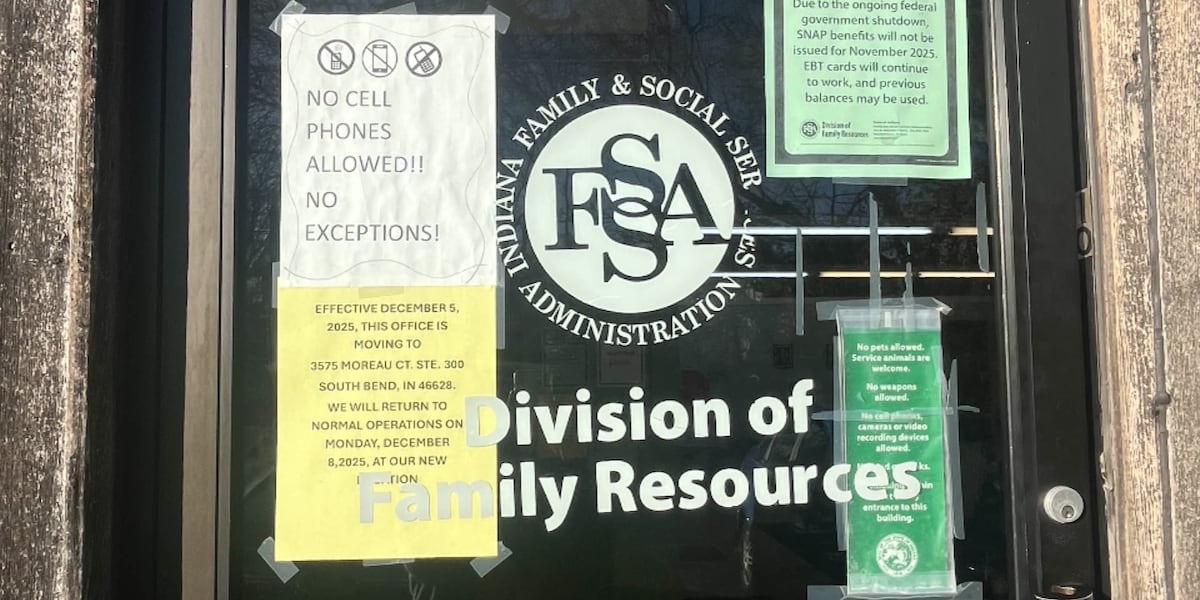 Mishawaka FSSA office to close, consolidate with South Bend location