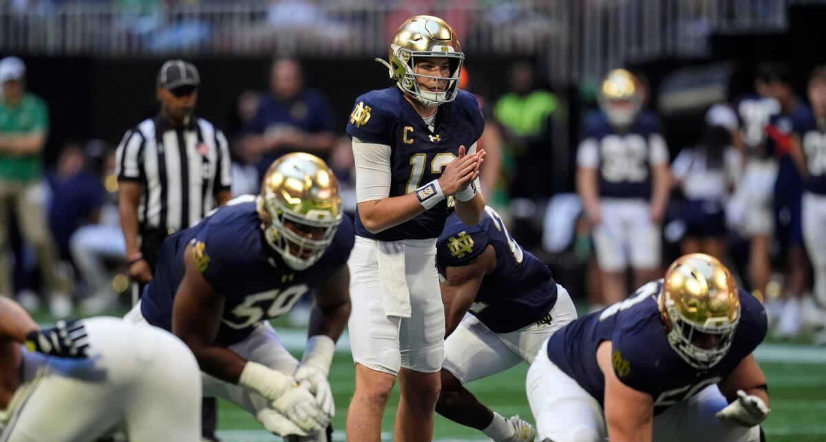 Notre Dame remains at No. 12, IU moves up to No. 13 in latest AP Top 25