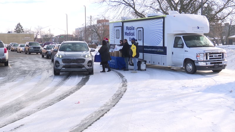 The gift giving season is underway in Mishawaka.