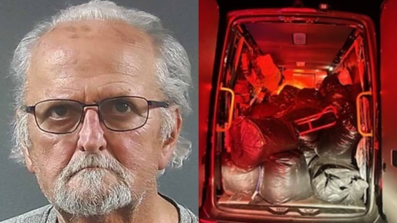 Authorities say Clarance Shipman, 69, is facing a felony drug charge.