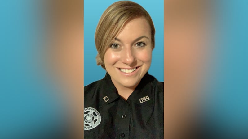 Ponchatoula police said 44-year-old Cpl. Pricilla Dean Pierson died while on duty Tuesday.