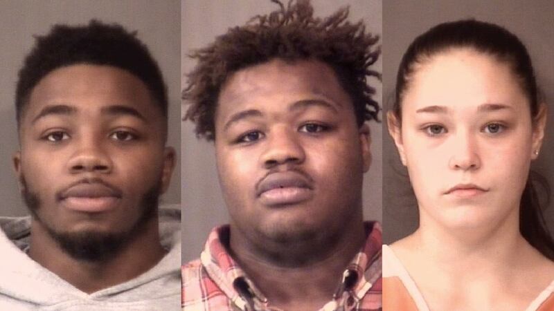 Daricus Phillips, Jwain Sullivan and Taylor Brandon