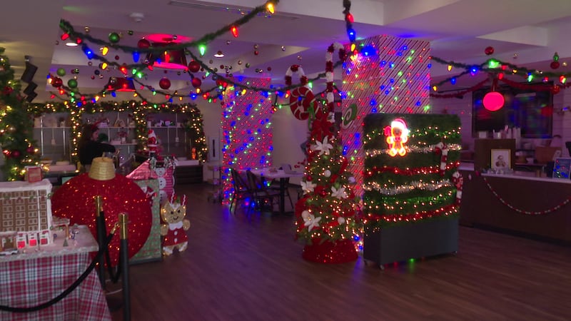 The pop-up runs at night through December 28.