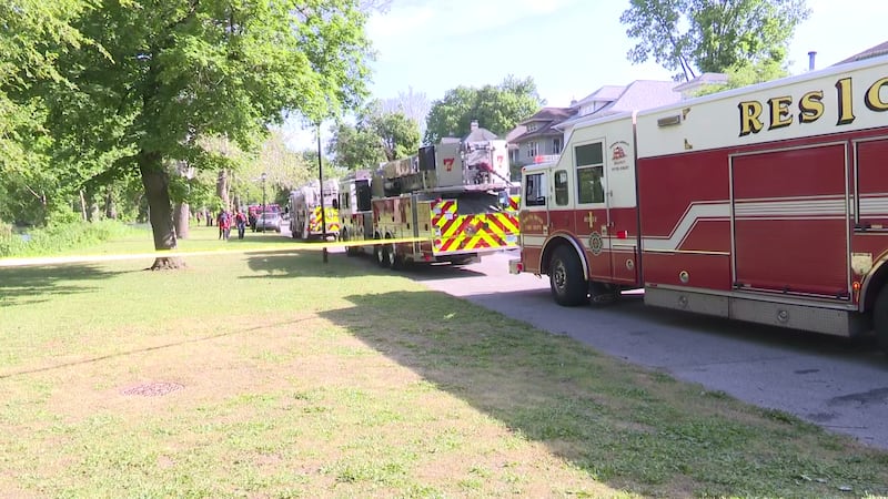 Officials pulled a body from the water Wednesday evening on Riverside Drive.