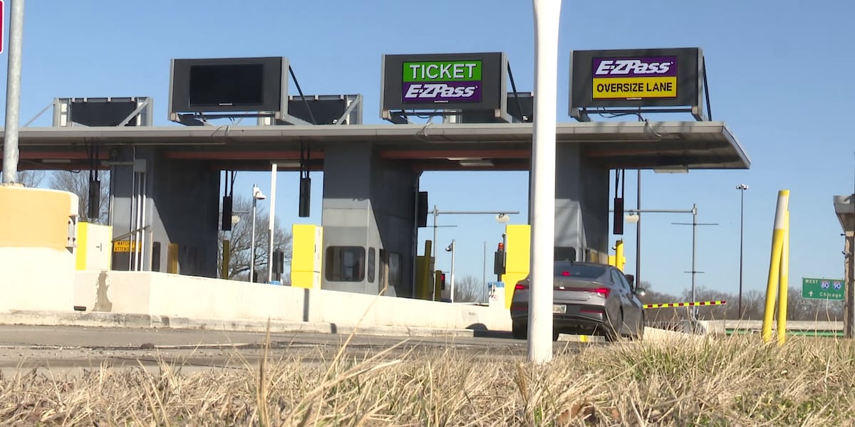 Indiana Toll Road announces temporary overnight closures at several toll plazas