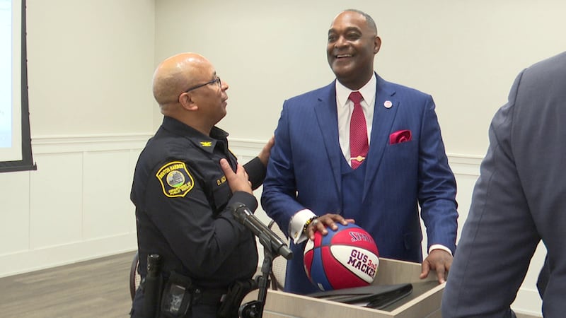 Benton Harbor Mayor Marcus Muhammad delivered his state of the city address and marked ten...