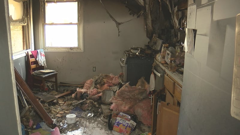 A kitchen fire could have a family out of their home for six to eight months.