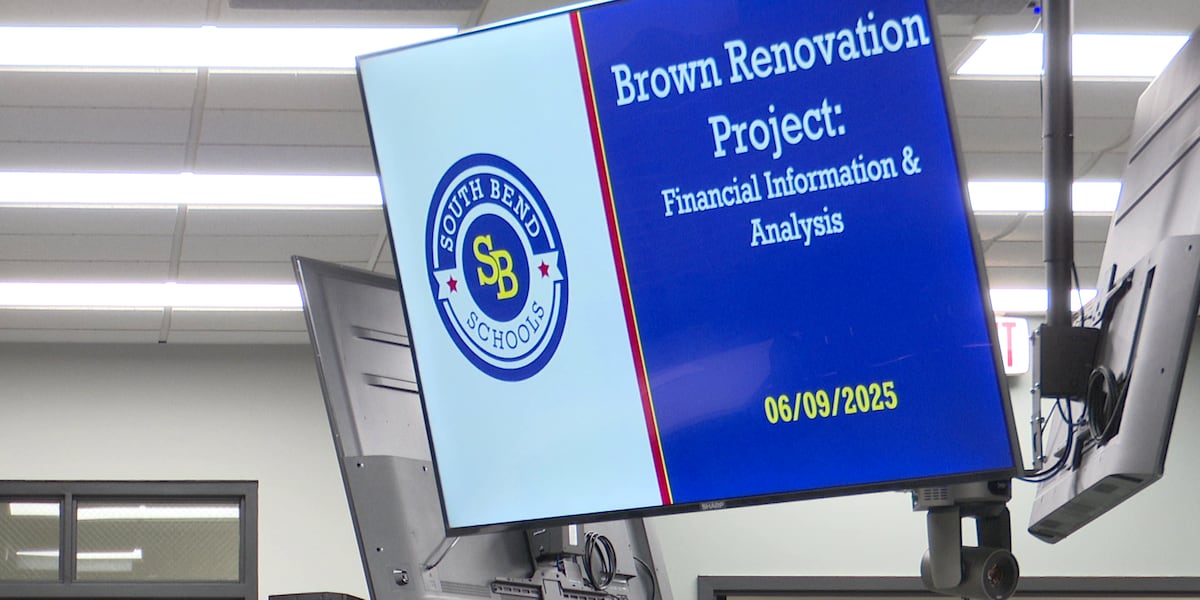 South Bend schools CFO says Brown renovation project is 5 million over