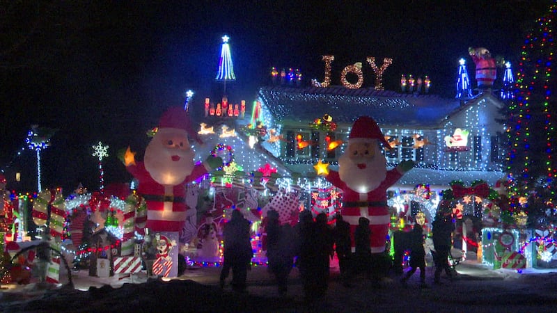 Phil Blasko and his family have been putting up this luminous display known as the Blasko...