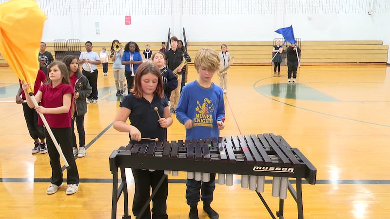 The school's new ensemble is ready for its first audience after months of practice.