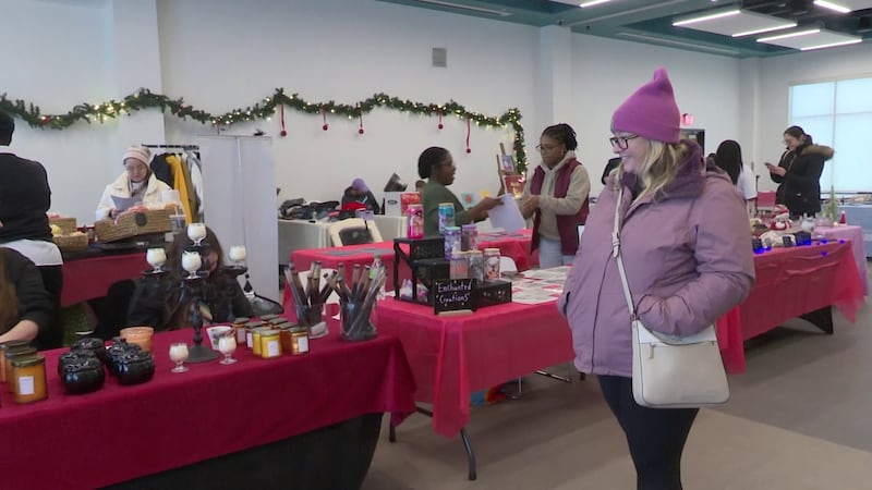 Image from Small Business Saturday in downtown South Bend.