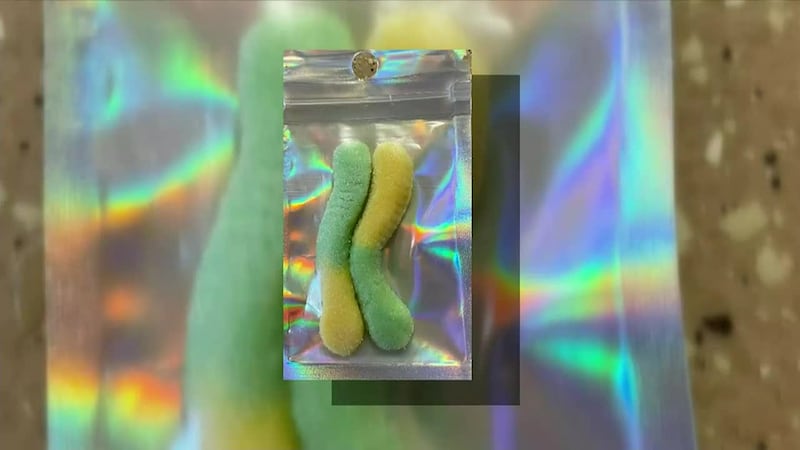 The package was labeled as “Delta 8,” which is a cannabinoid found in the Sativa plant.