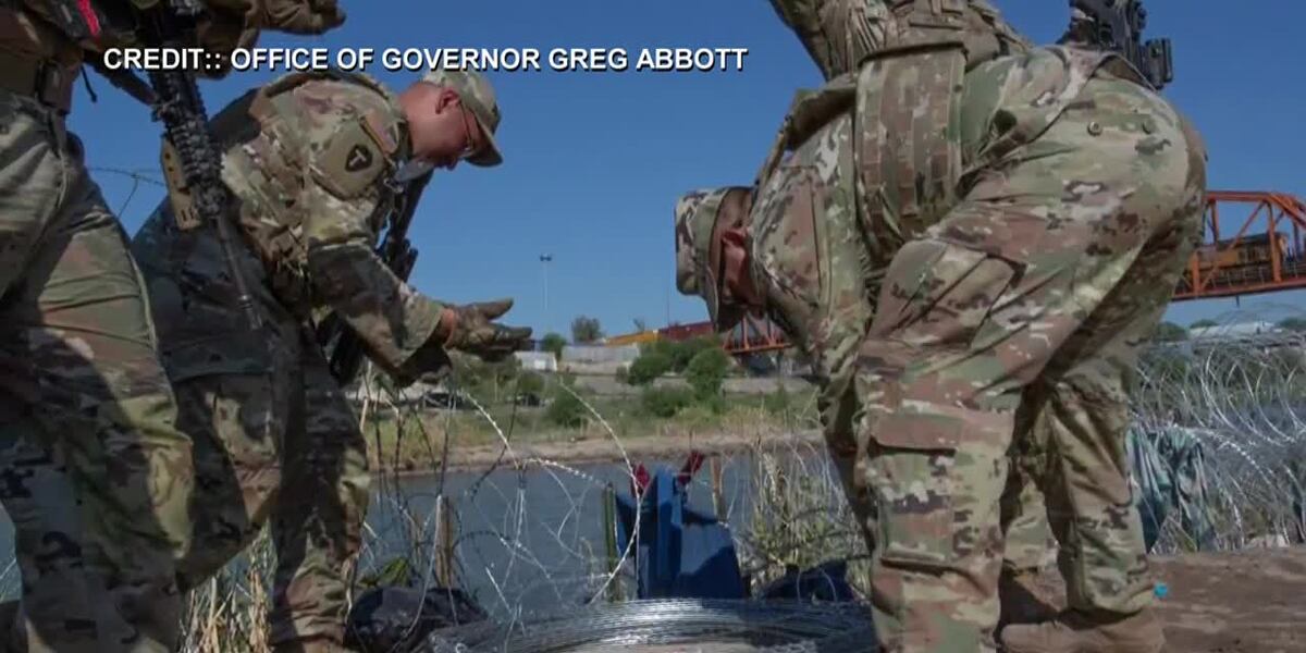 Texas governor ignores Supreme Court ruling adds more razor wire to border Texas governor ignores Supreme Court ruling adds more razor wire to border