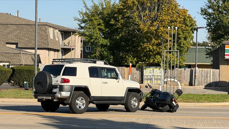 Mishawaka police are responding to a crash on North Main Street near Regency Apartments.