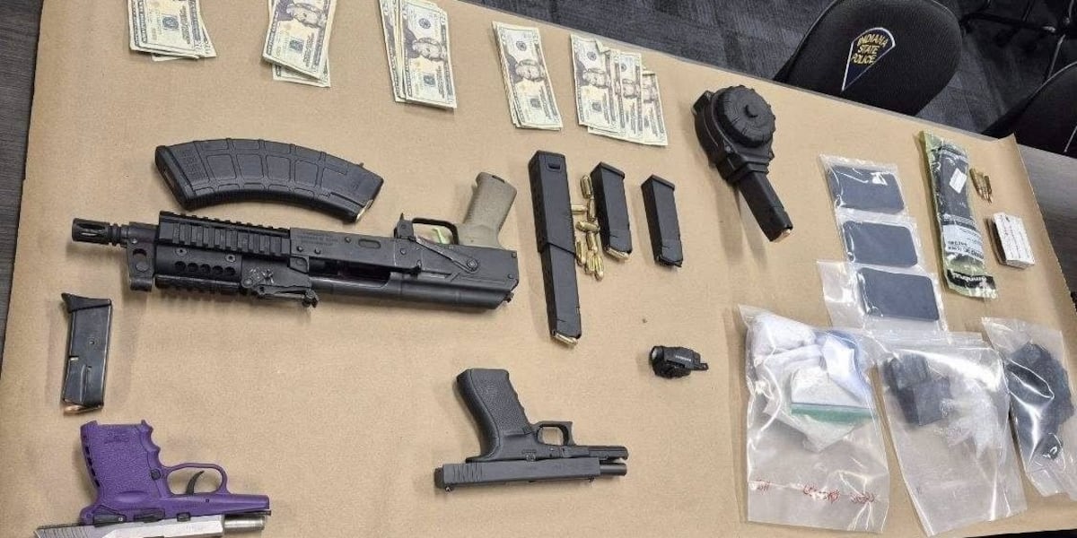 Two arrested, two pounds of fentanyl seized in 15-month drug investigation in St. Joseph County Indiana State Police seize nearly two pounds of fentanyl, firearms and other drugs