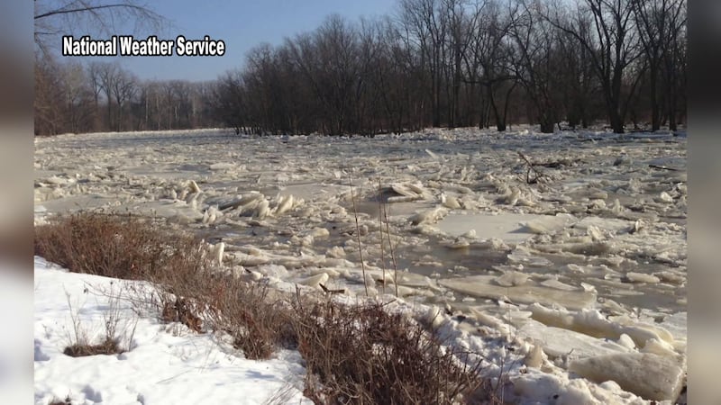 The jams can lead to rapid and unpredictable flooding with little warning.