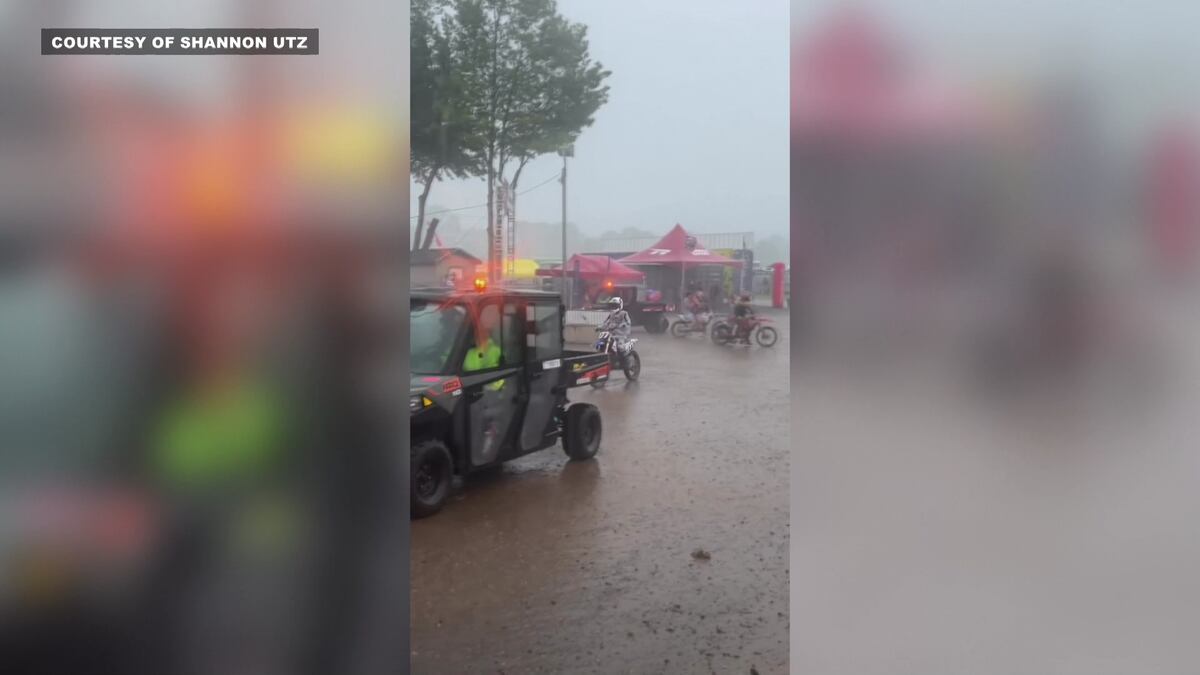 RedBud Motocross in Buchanan perseveres through heavy rain, high winds
