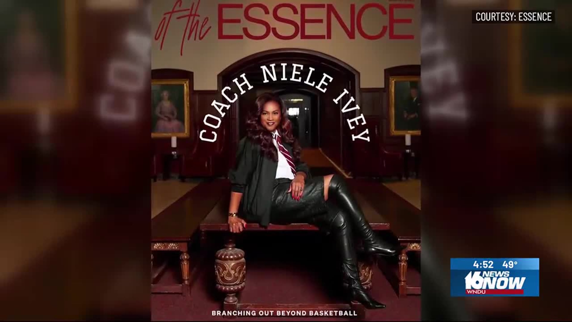 Notre Dame womens basketball coach Niele Ivey featured in Essence magazine Notre Dame womens basketball coach Niele Ivey featured in Essence magazine