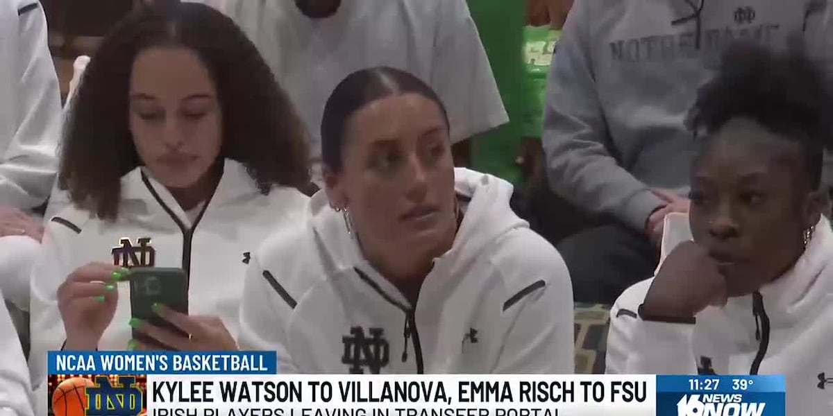 Emma Risch Former ND women’s hoops players Kylee Watson, Emma Risch find new homes