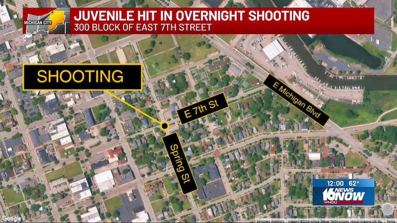Police responded to reports of a shooting on E. 7th Street Thursday night.