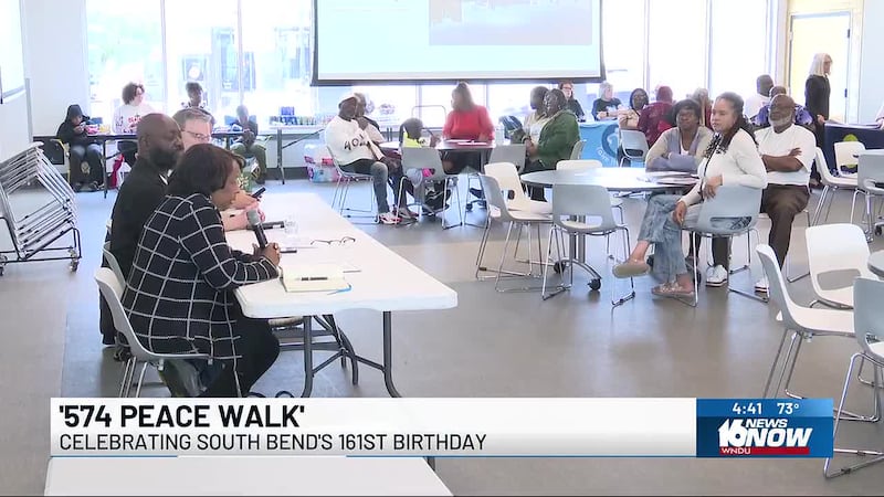 Community members held a “5-7-4 Peace Walk” to bring people together and celebrate unity,...